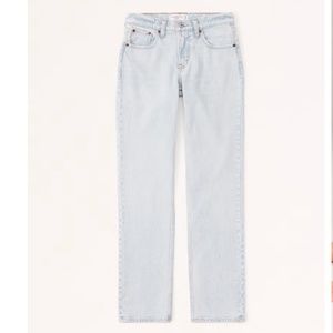 Abercrombie Curve Love Light Wash Jeans